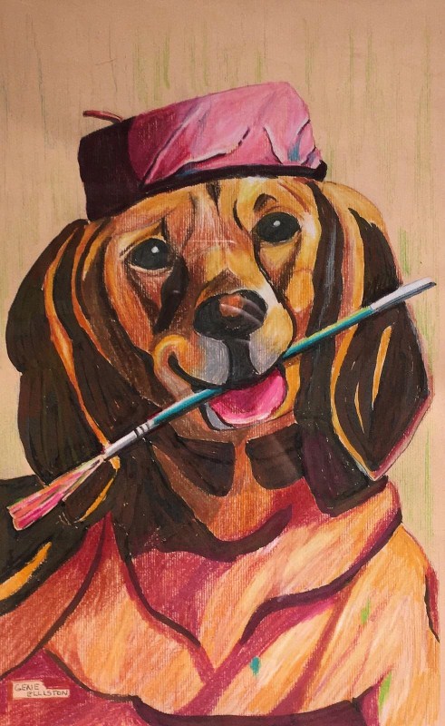 Prince With Rasberry Beret (c) Gene Elliston (491x800)